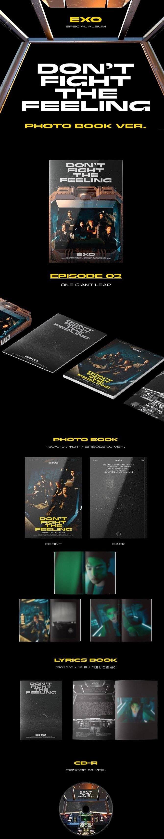 EXO - Special Album [DON'T FIGHT THE FEELING]  - Image 7