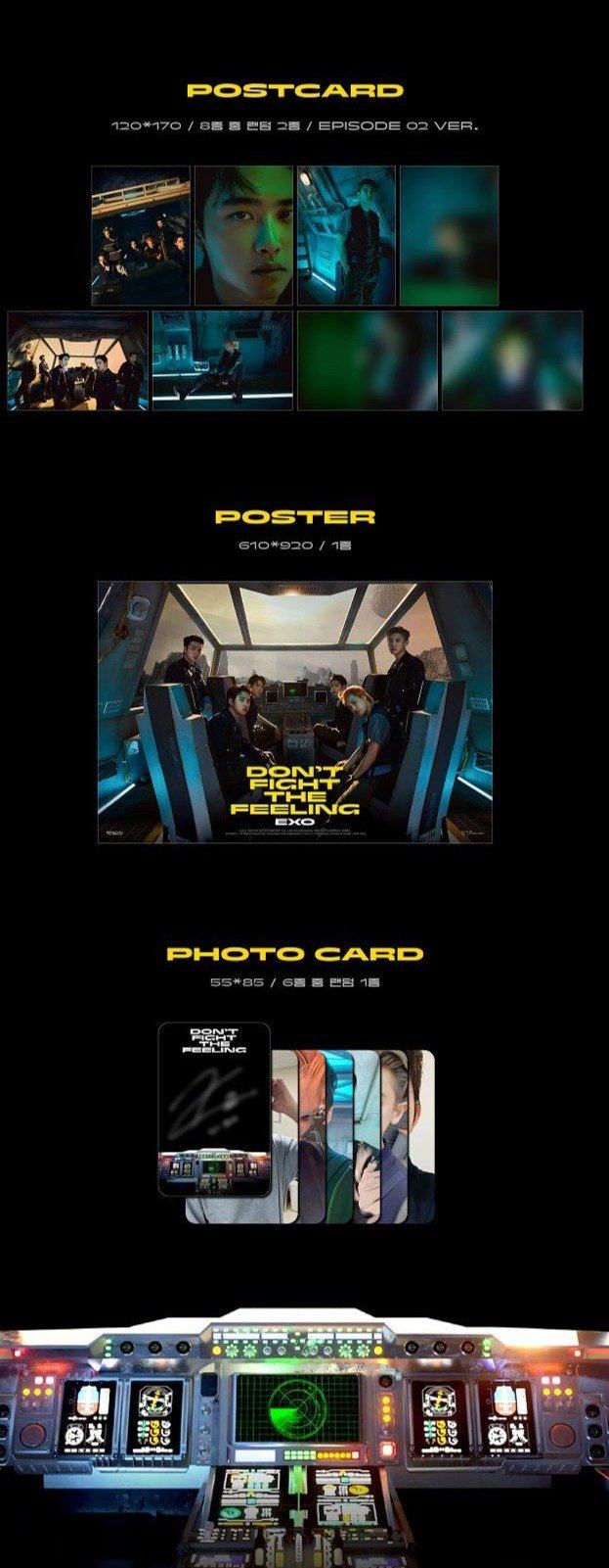 EXO - Special Album [DON'T FIGHT THE FEELING]  - Image 9