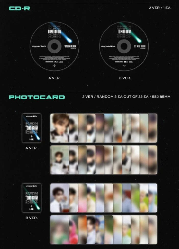 FANTASY BOYS - NEW TOMORROW (1ST MINI ALBUM) - Image 5