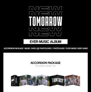 FANTASY BOYS - NEW TOMORROW (1ST MINI ALBUM) EVER MUSIC ALBUM - Image 2