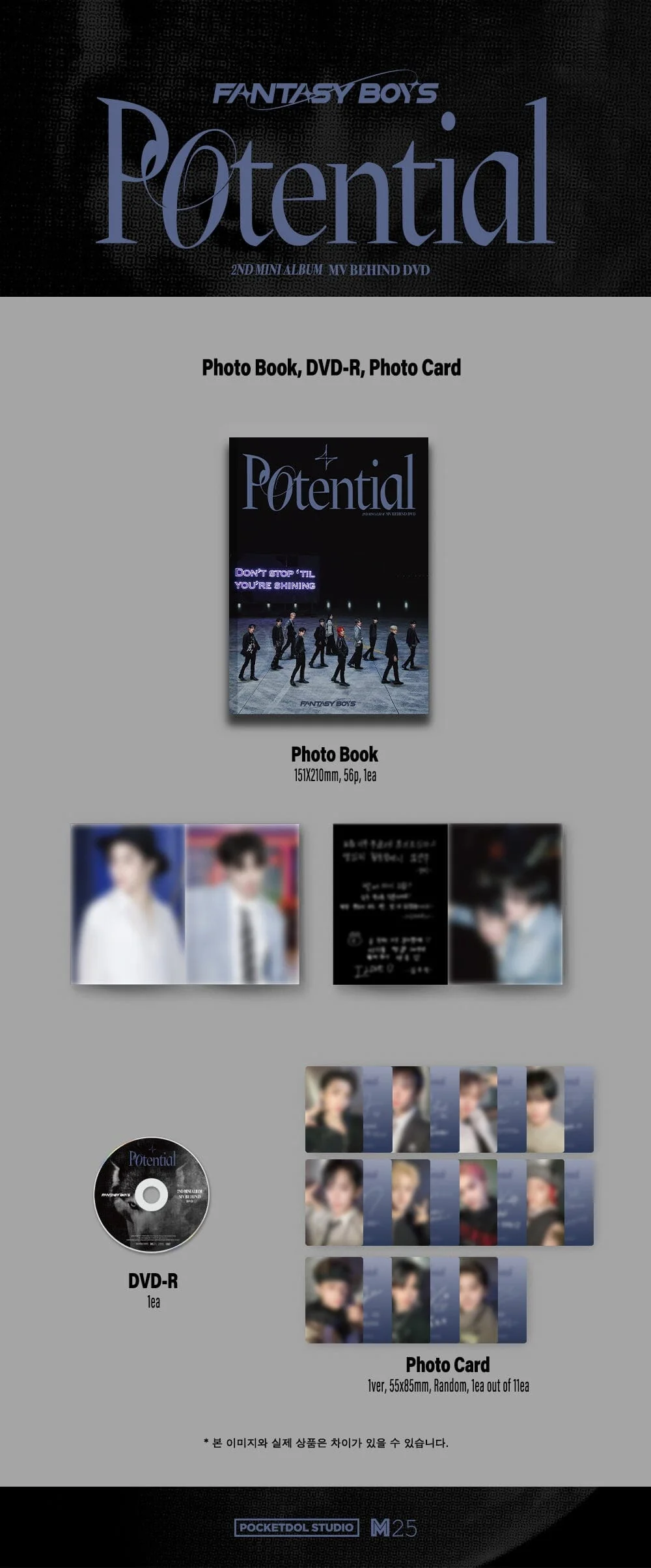 FANTASY BOYS - POTENTIAL DVD (2ND MINI ALBUM MV BEHIND DVD) - Image 2