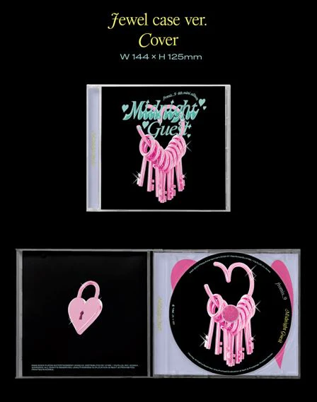 FROMIS_9 - MIDNIGHT GUEST (JEWEL CASE VER.) - Image 3