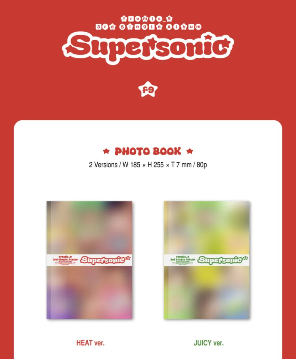 FROMIS_9 - SUPERSONIC (3RD SINGLE ALBUM) - Image 2