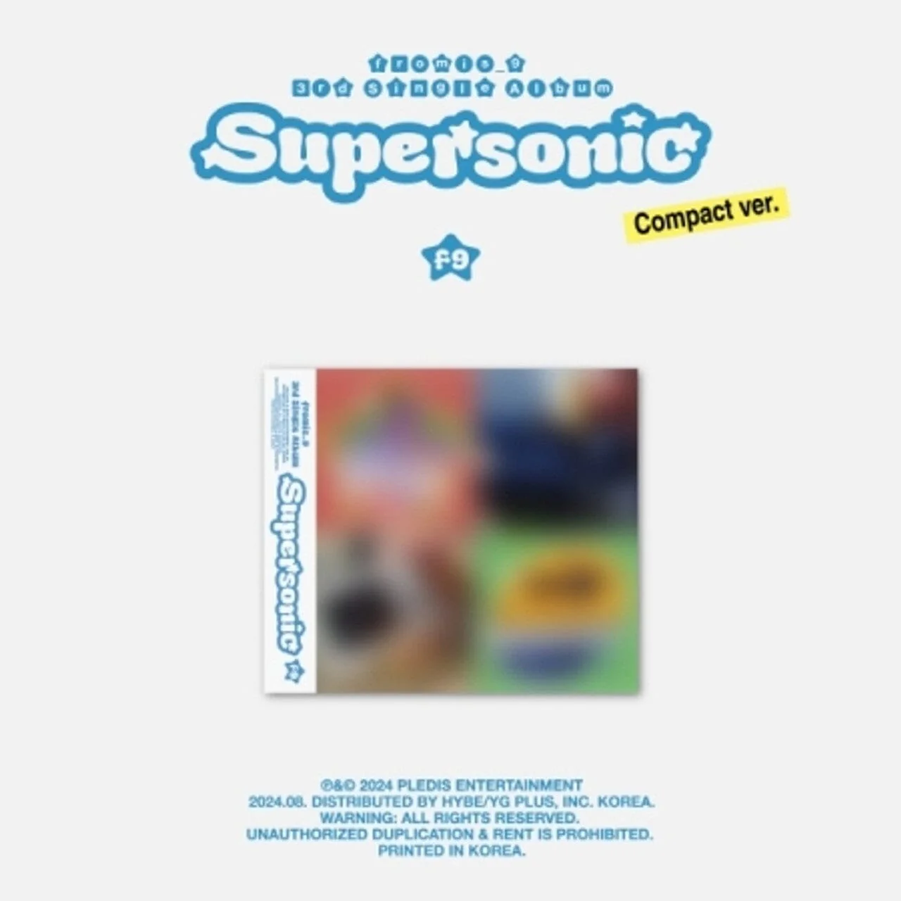FROMIS_9 - SUPERSONIC (3RD SINGLE ALBUM) COMPACT VER.