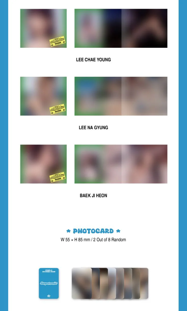FROMIS_9 - SUPERSONIC (3RD SINGLE ALBUM) COMPACT VER. - Image 4