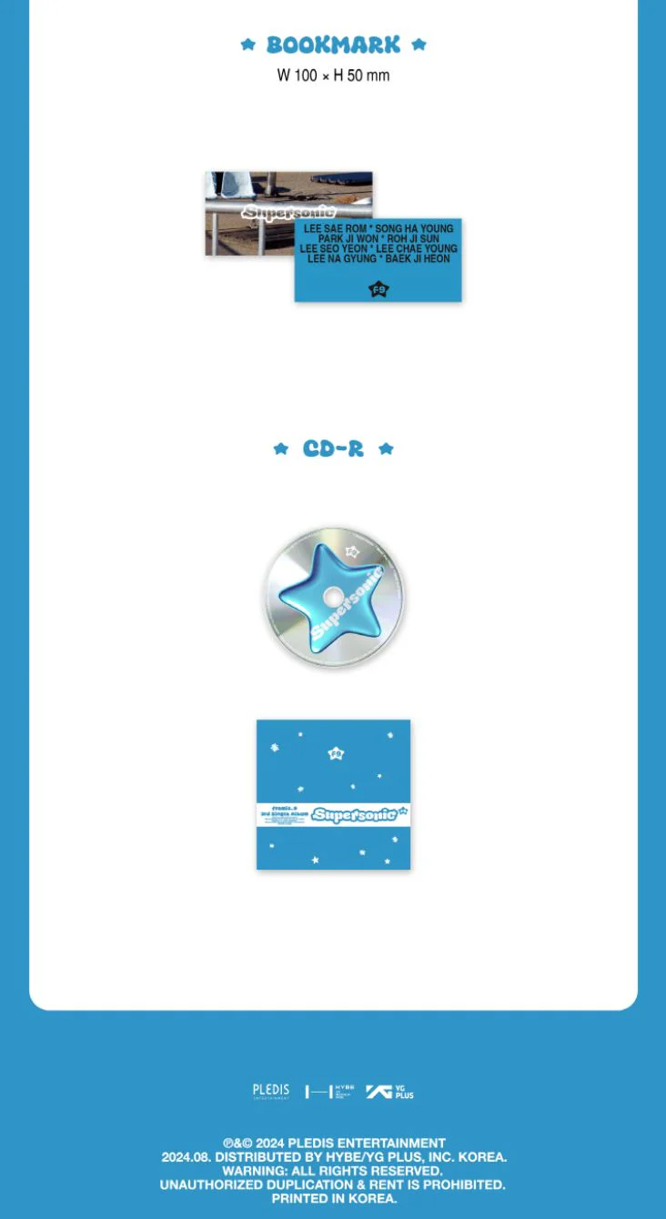 FROMIS_9 - SUPERSONIC (3RD SINGLE ALBUM) COMPACT VER. - Image 5