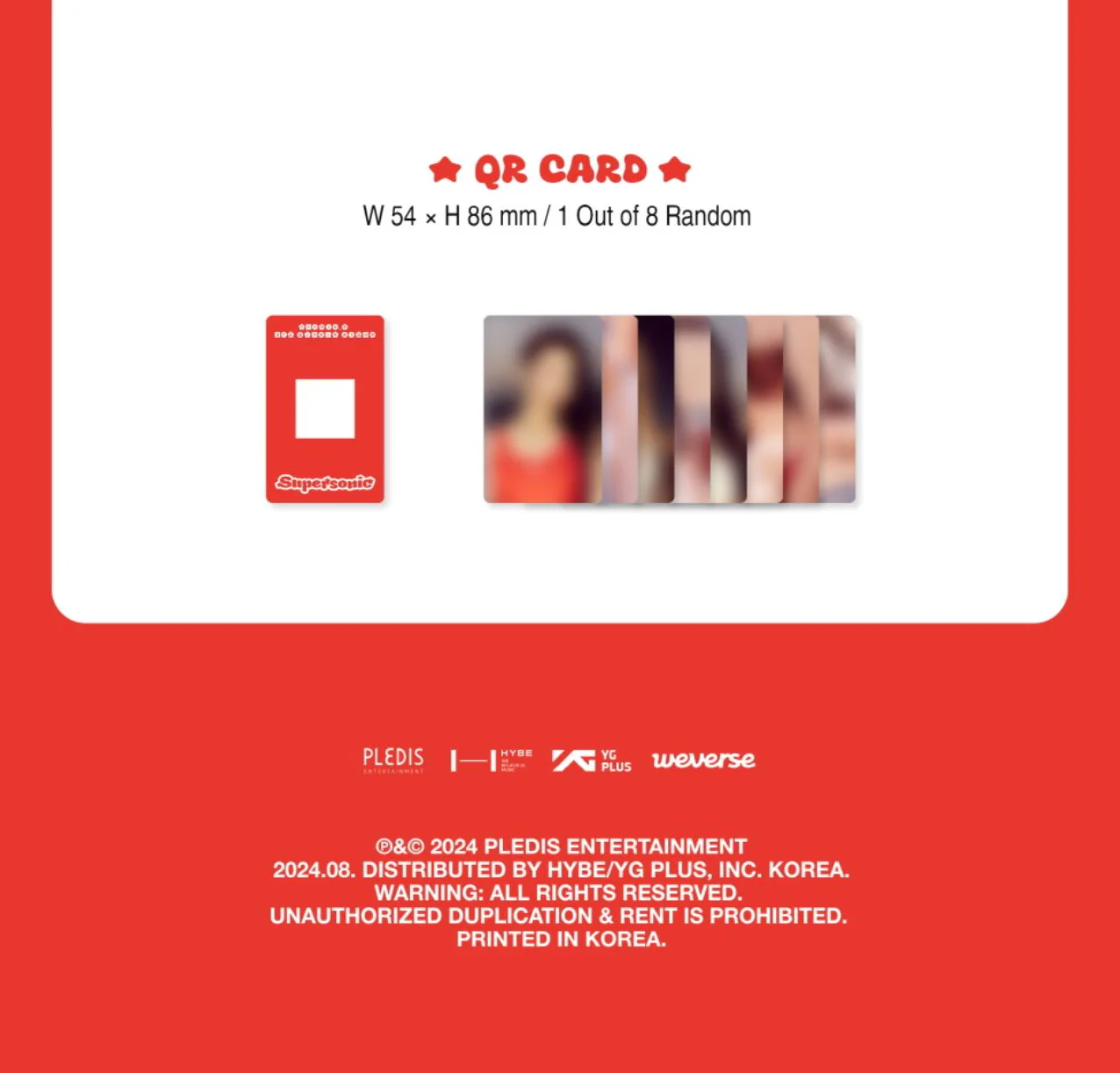 FROMIS_9 - SUPERSONIC (3RD SINGLE ALBUM) WEVERSE ALBUMS VER. - Image 3