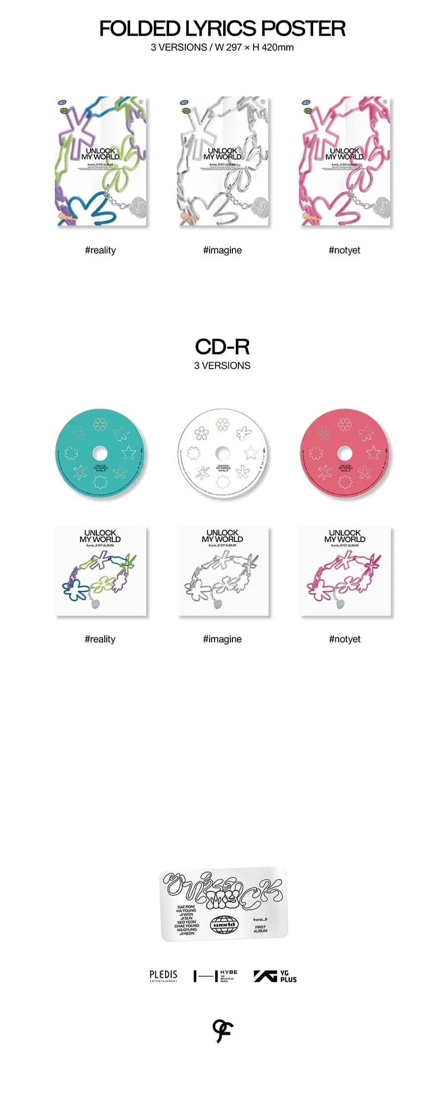 FROMIS_9 - UNLOCK MY WORLD (1ST ALBUM) - Image 10