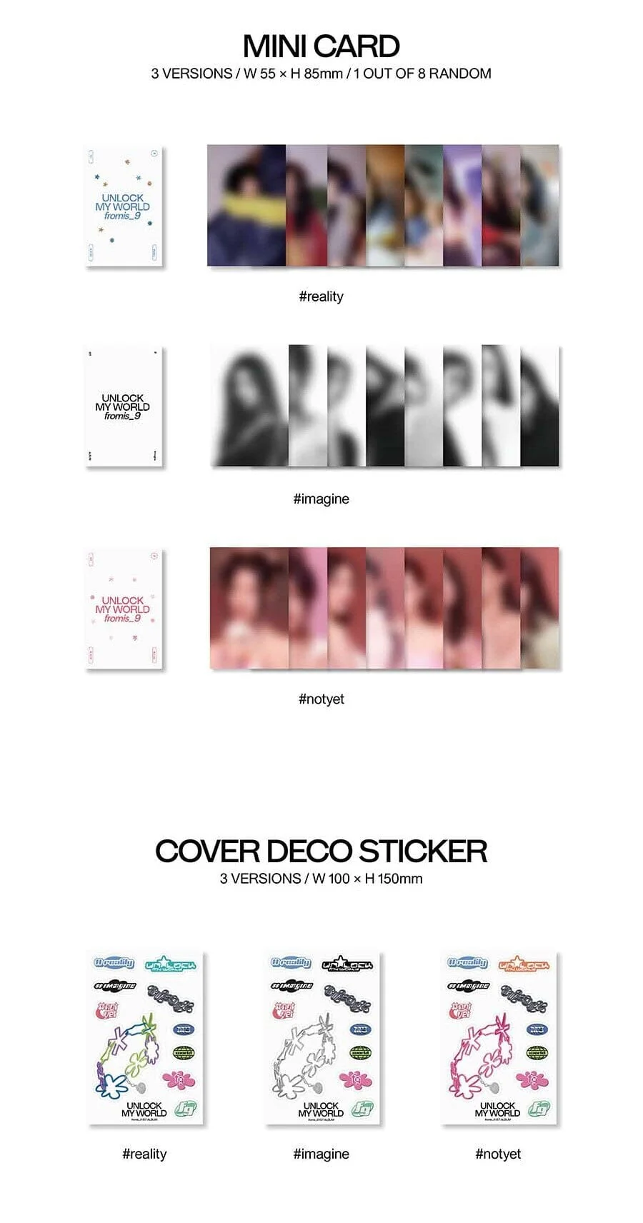 FROMIS_9 - UNLOCK MY WORLD (1ST ALBUM) - Image 9