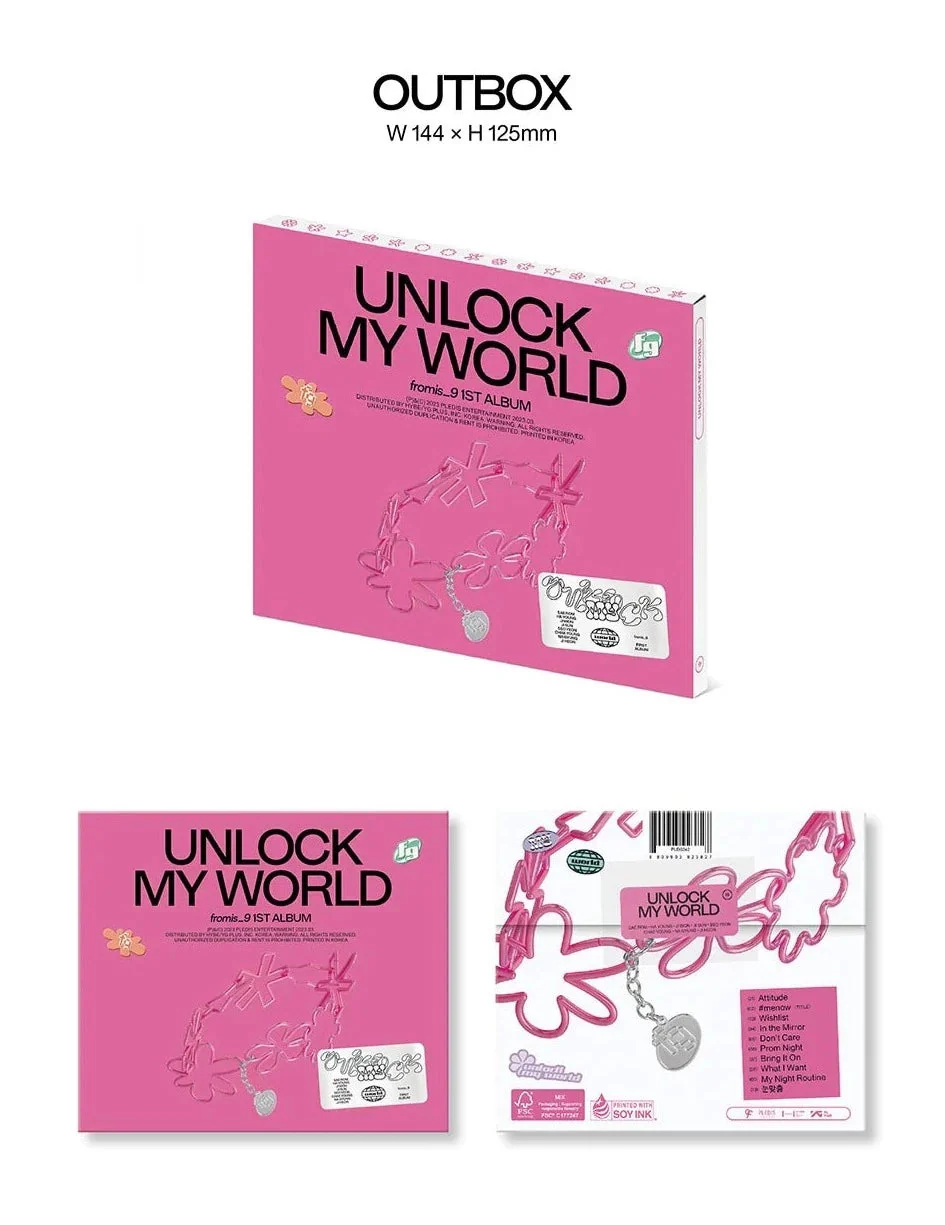 FROMIS_9 - UNLOCK MY WORLD (COMPACT VER.) - Image 3