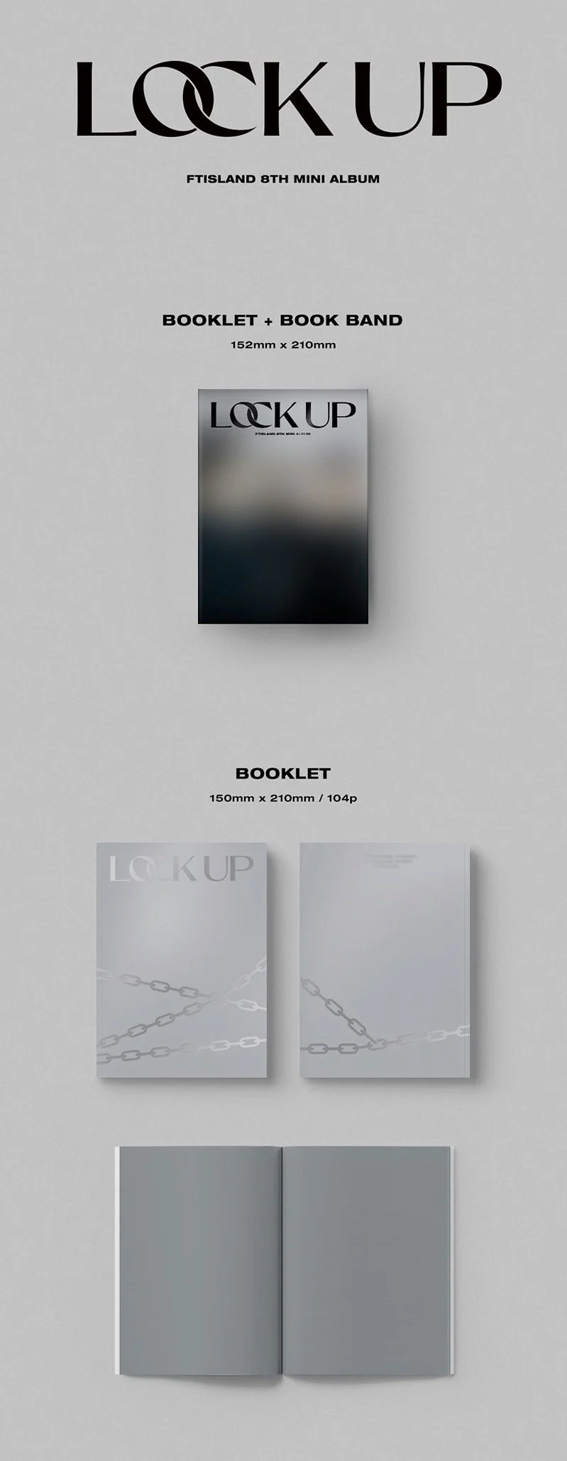 FTISLAND - 8TH MINI ALBUM LOCK UP - Image 2