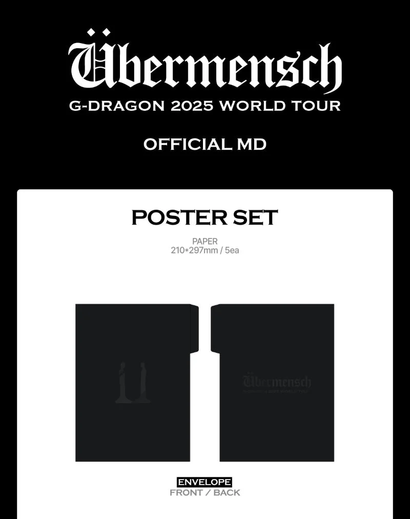 G-DRAGON - 2025 WORLD TOUR 'ÜBERMENSCH' OFFICIAL MD - Image 12