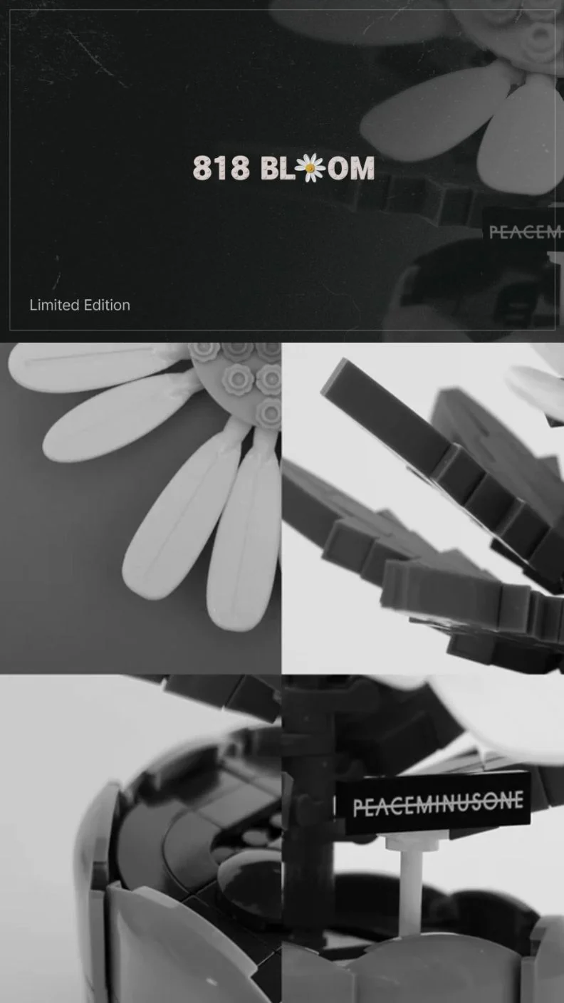G-DRAGON (BIGBANG) - 'PEACEMINUSONE X OXFORD' 818 BLOOM (LIMITED EDITION) - Image 6