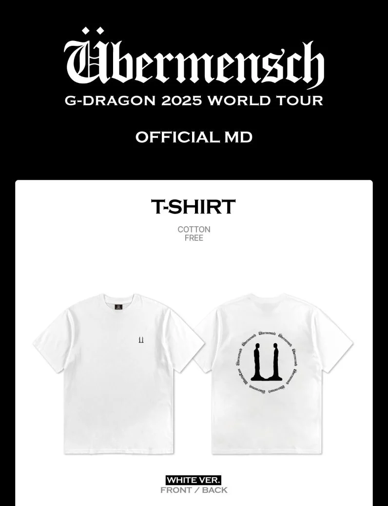 G-DRAGON - CLOTHES (2025 WORLD TOUR 'ÜBERMENSCH' OFFICIAL MD) - Image 15