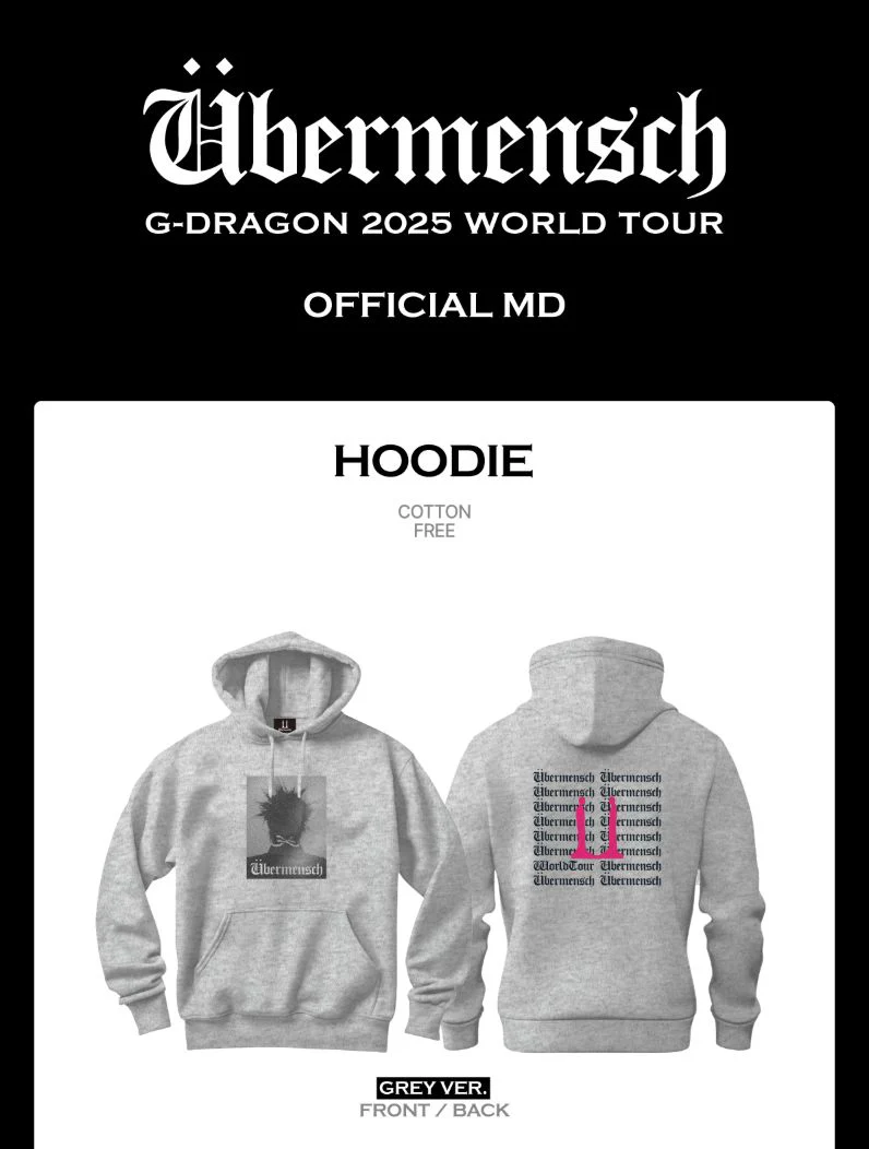 G-DRAGON - CLOTHES (2025 WORLD TOUR 'ÜBERMENSCH' OFFICIAL MD) - Image 6