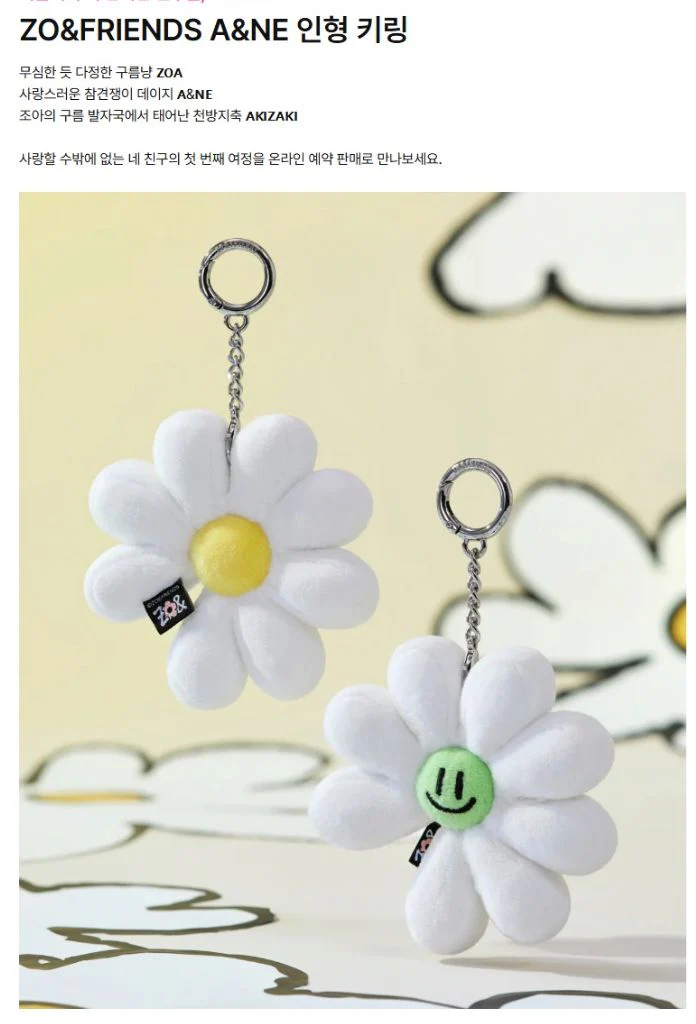 G-DRAGON : ZO&FRIENDS - PLUSH KEYRING - Image 12