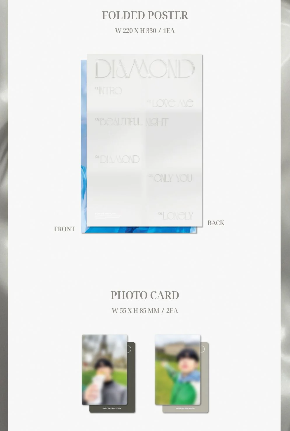 GAHO - DIAMOND (2ND MINI ALBUM) - Image 4