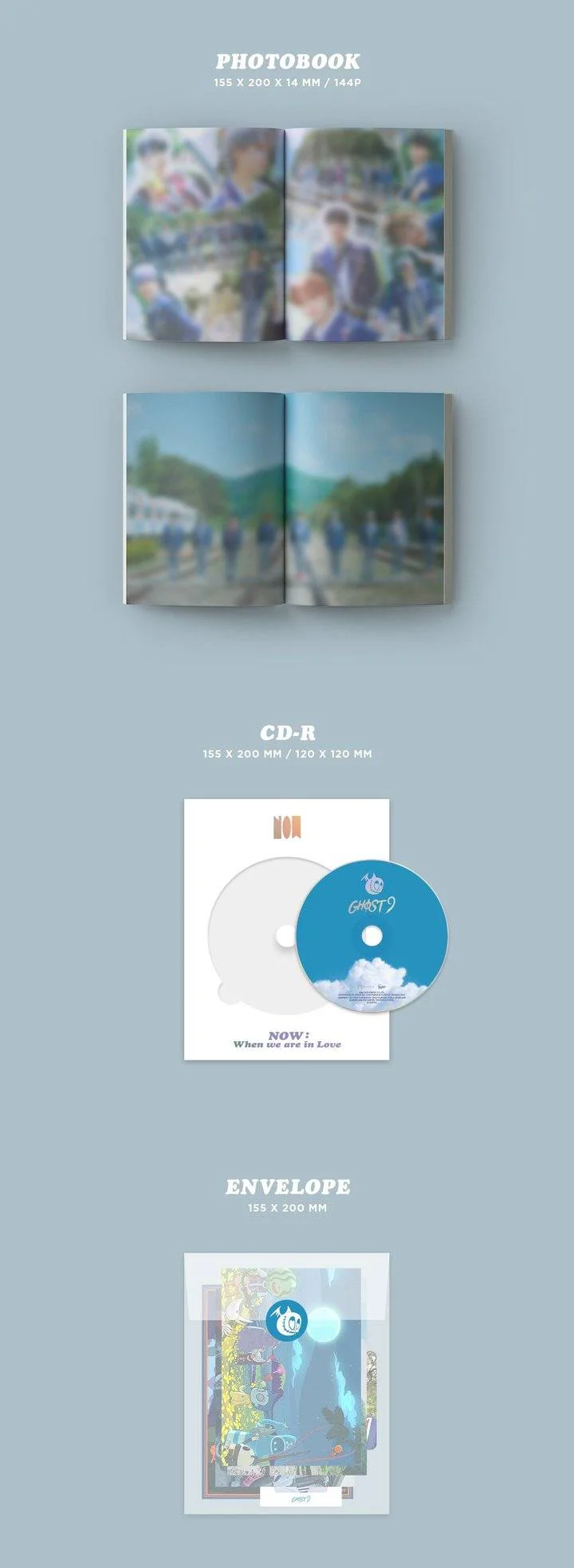 GHOST9 - Album [Now : When We Are In Love] - Image 2