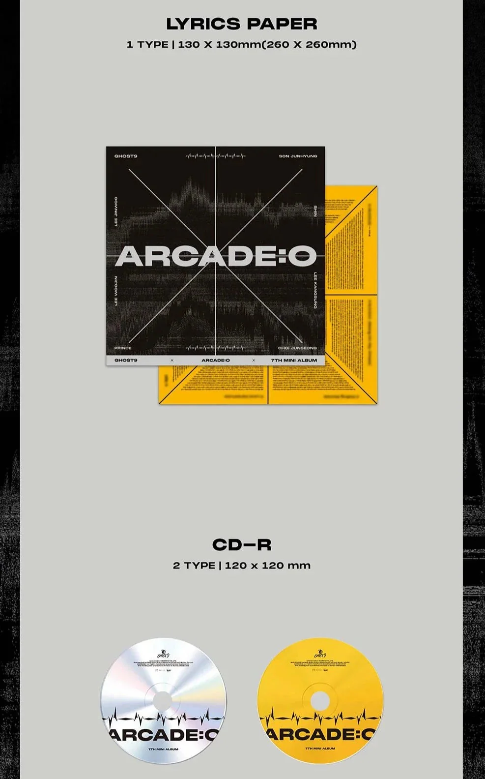 GHOST9 - ARCADE : O (7TH MINI ALBUM) - Image 3
