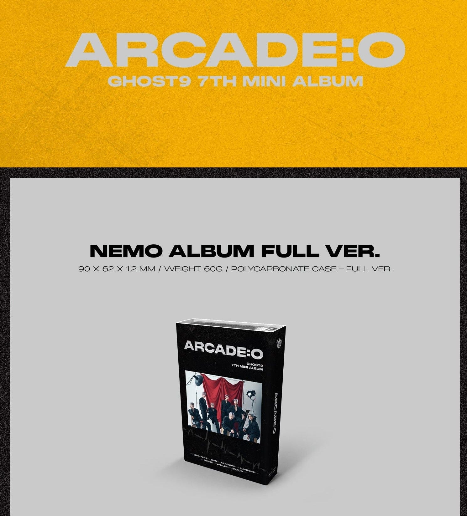 GHOST9 - ARCADE : O (Nemo Album Full Ver.) - Image 2