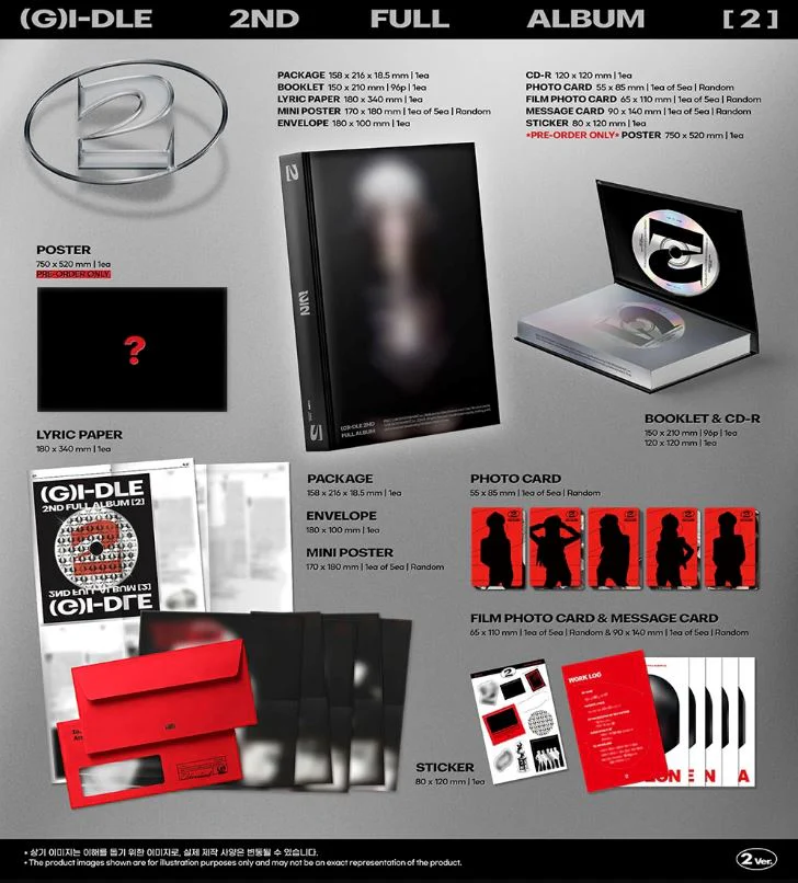 (G)I-DLE - 2 (2ND FULL ALBUM) - Image 4