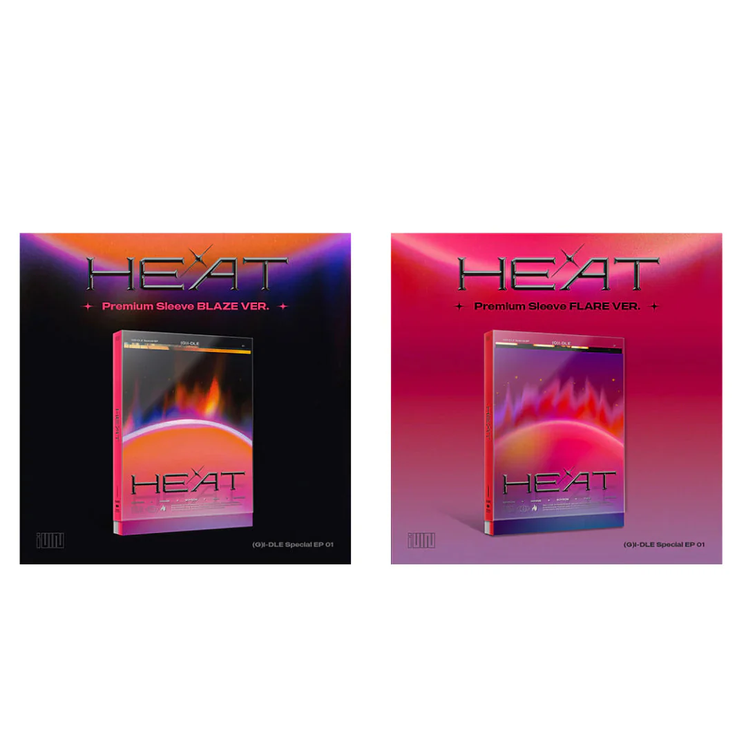 (G)I-DLE - HEAT (SPECIAL ALBUM) SLEEVE VER.