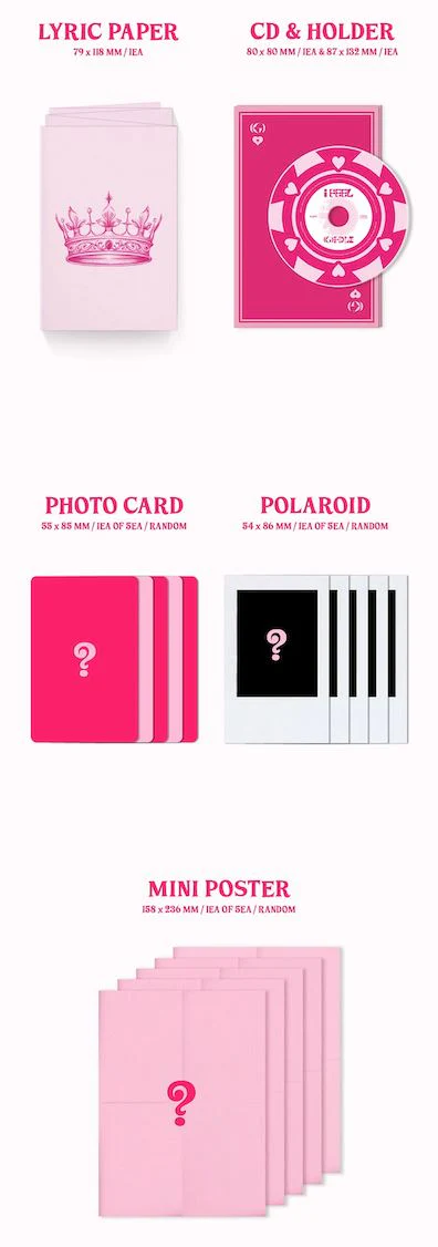 (G)I-DLE - I FEEL (6th Mini Album) - Image 12