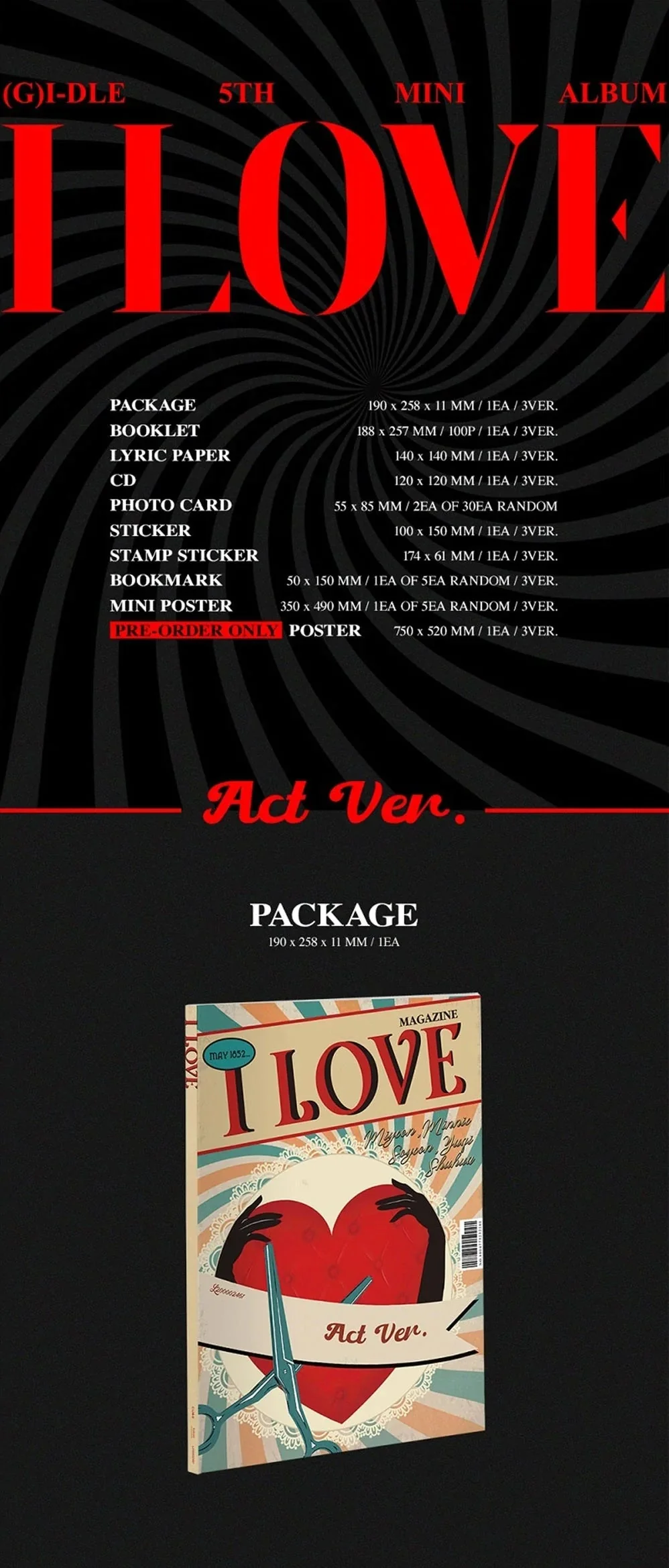 (G)I-DLE - I LOVE (5TH MINI ALBUM) - Image 6
