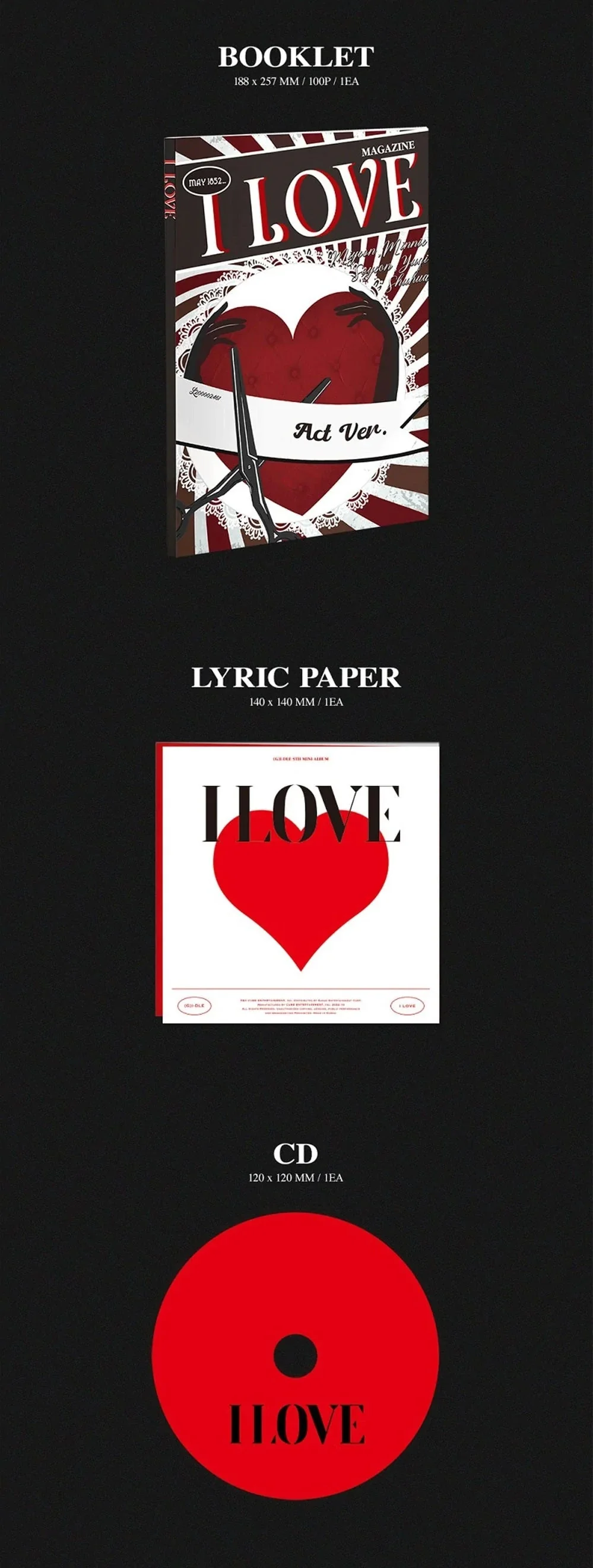 (G)I-DLE - I LOVE (5TH MINI ALBUM) - Image 7