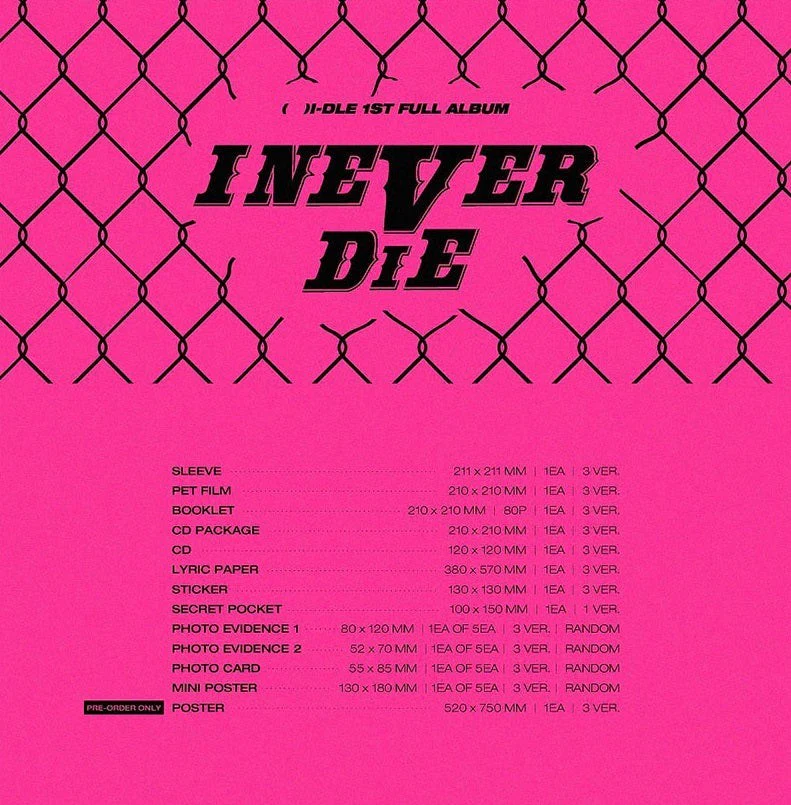 (G)I-DLE - I NEVER DIE (1ST FULL ALBUM) - Image 10