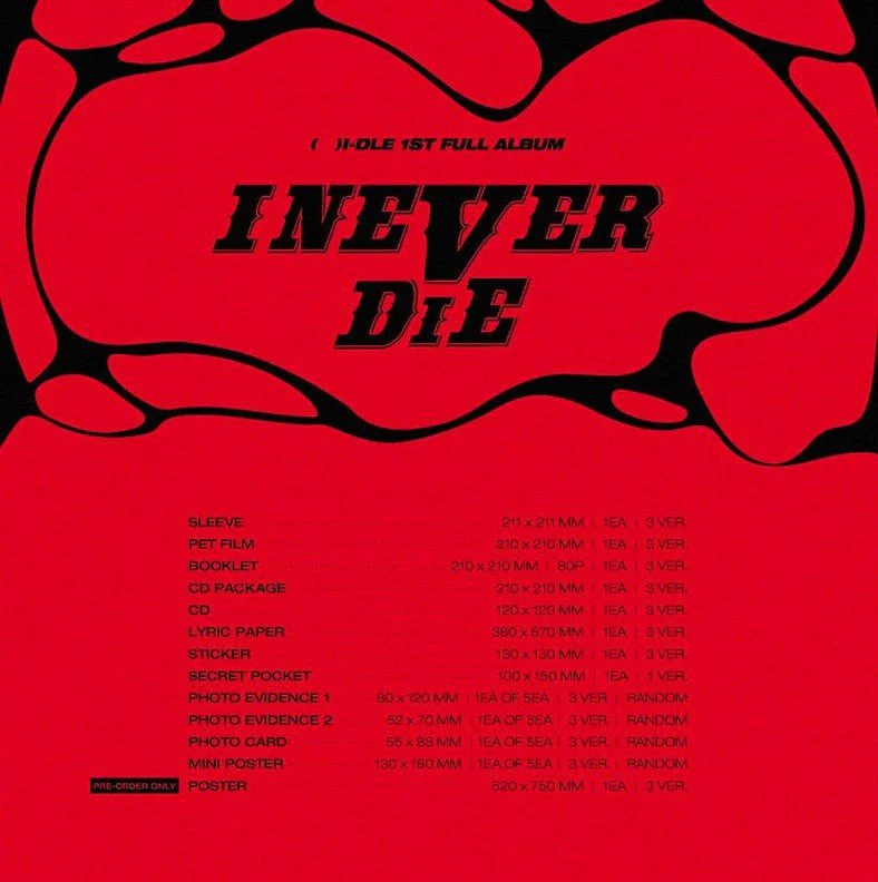 (G)I-DLE - I NEVER DIE (1ST FULL ALBUM) - Image 6