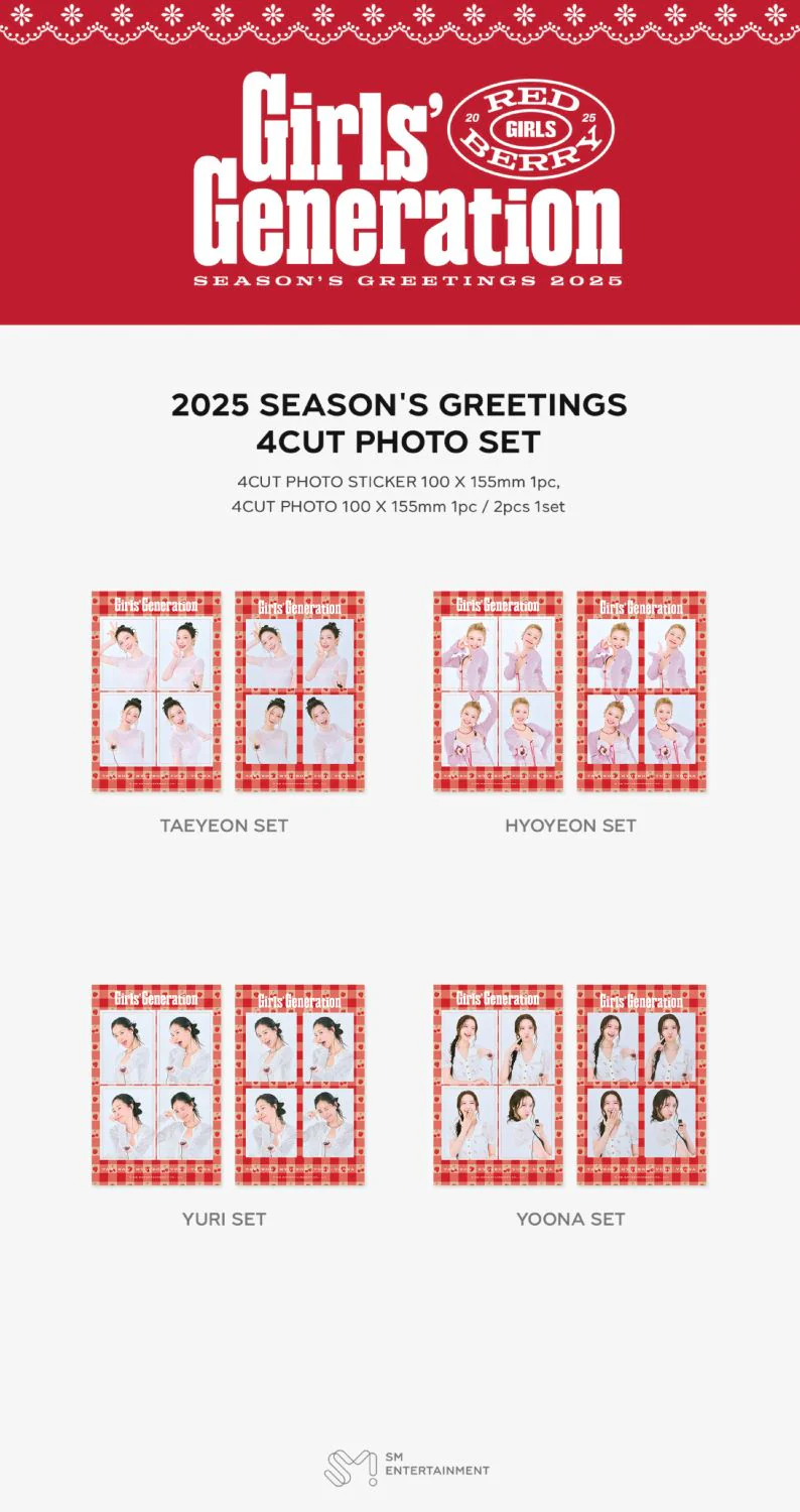 GIRLS GENERATION - 2025 SM ARTIST SEASON’S GREETINGS OFFICIAL MD - Image 5