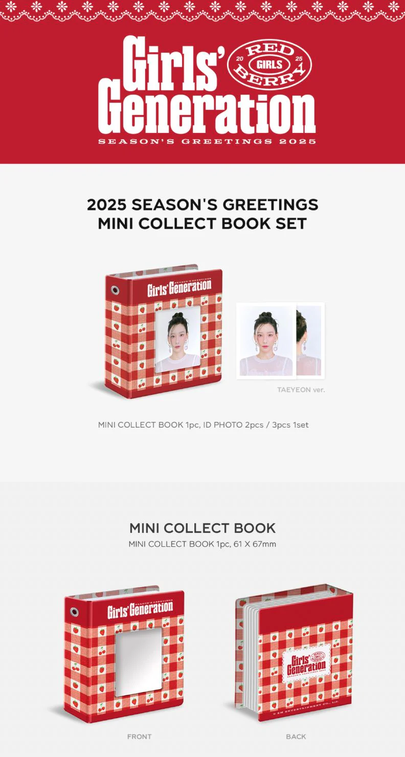 GIRLS GENERATION - 2025 SM ARTIST SEASON’S GREETINGS OFFICIAL MD - Image 7