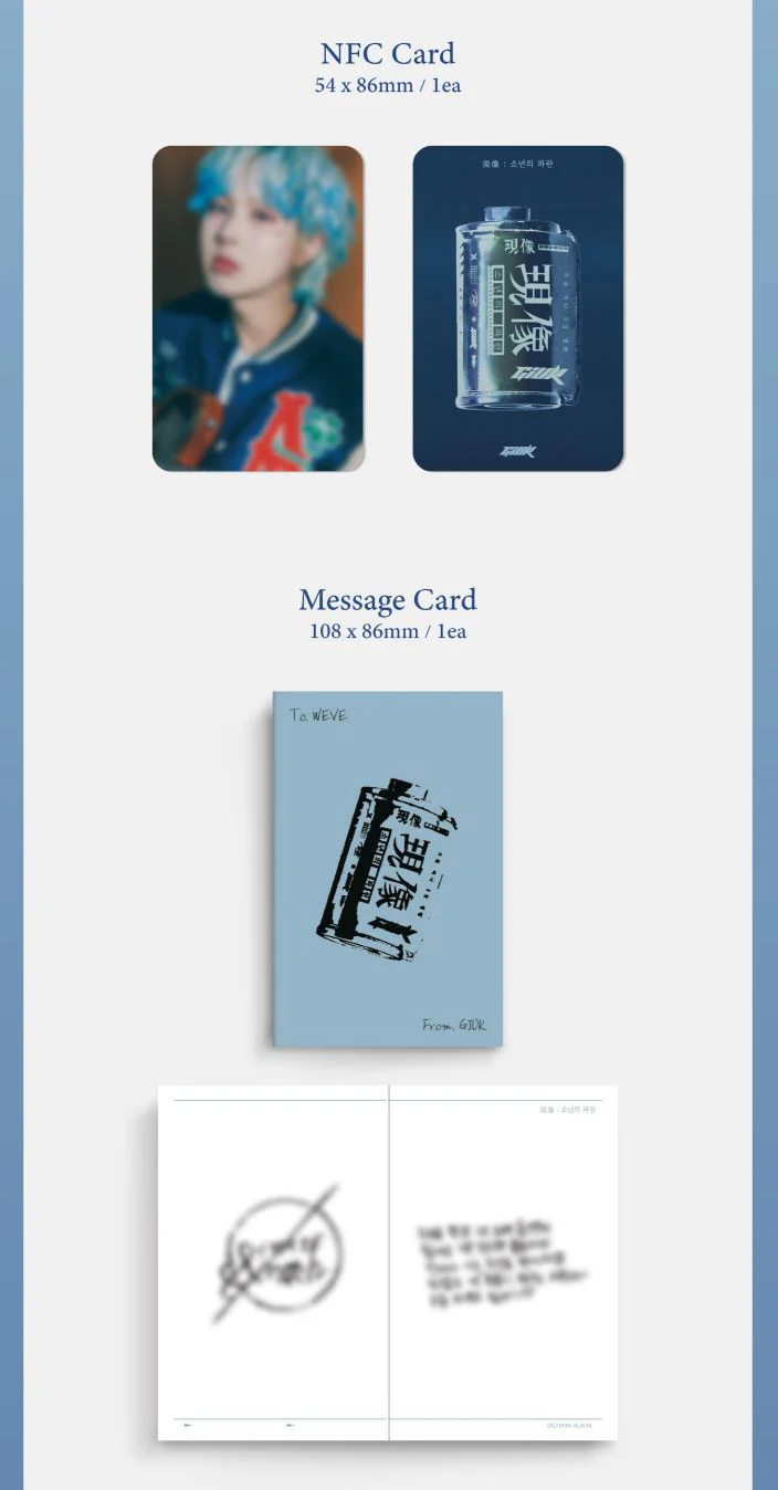 GIUK (ONEWE) - 2ND MINI ALBUM (現像 : 소년의 파란) LICON VER. - Image 3