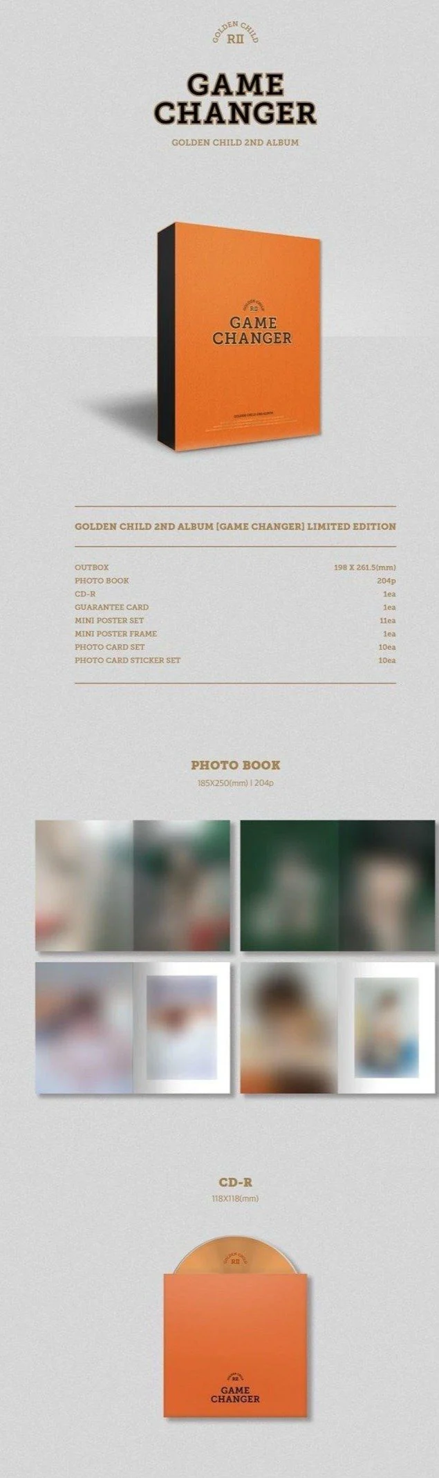 Golden Child - Vol.2 [Game Changer] [Limited Edition] - Image 2