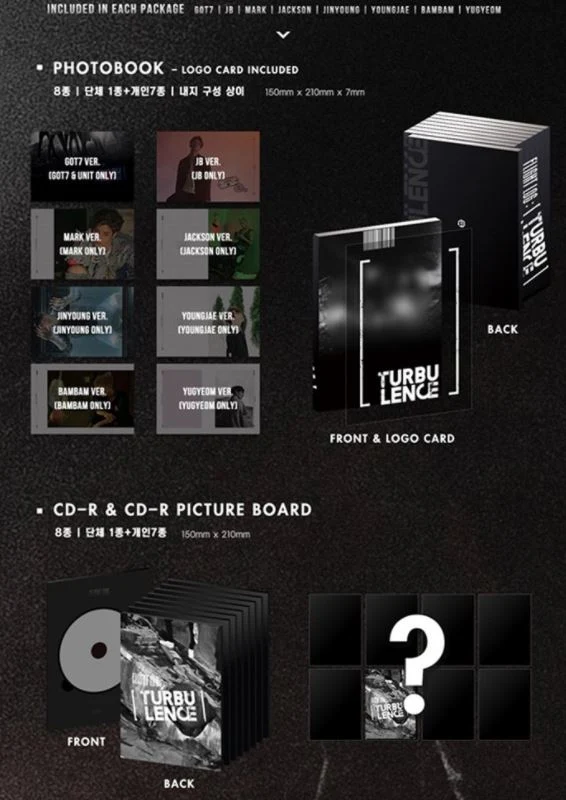 GOT7 - 2nd Album FLIGHT LOG: Turbulence - Image 4