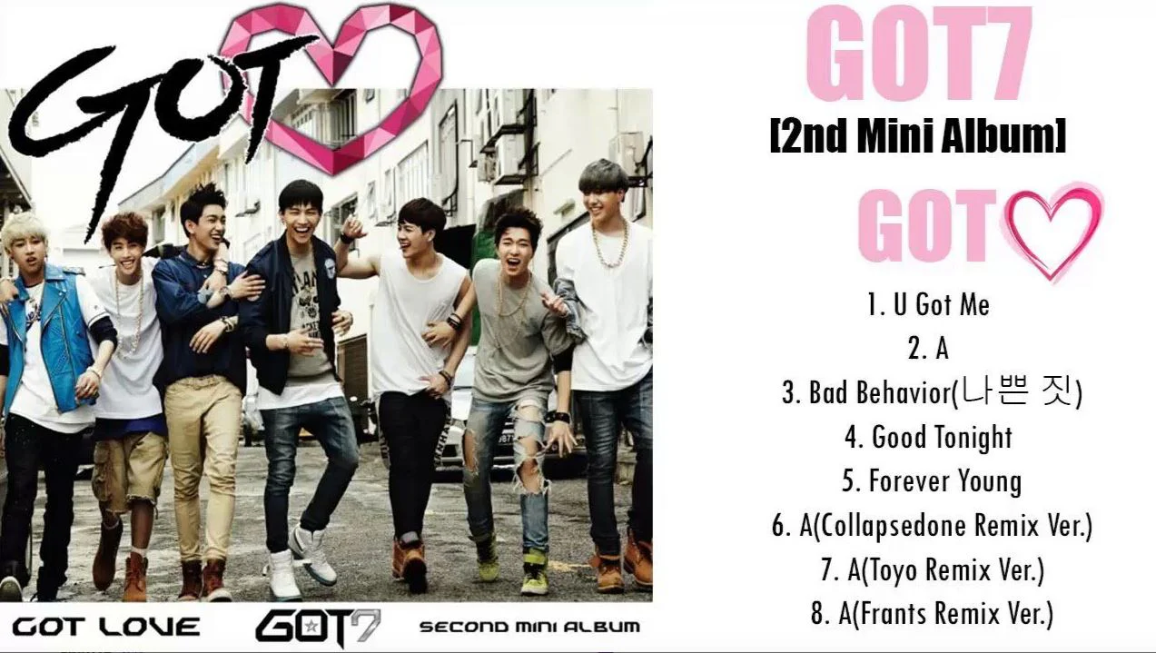 GOT7 - 2nd Mini Album "GOT LOVE" - Image 2