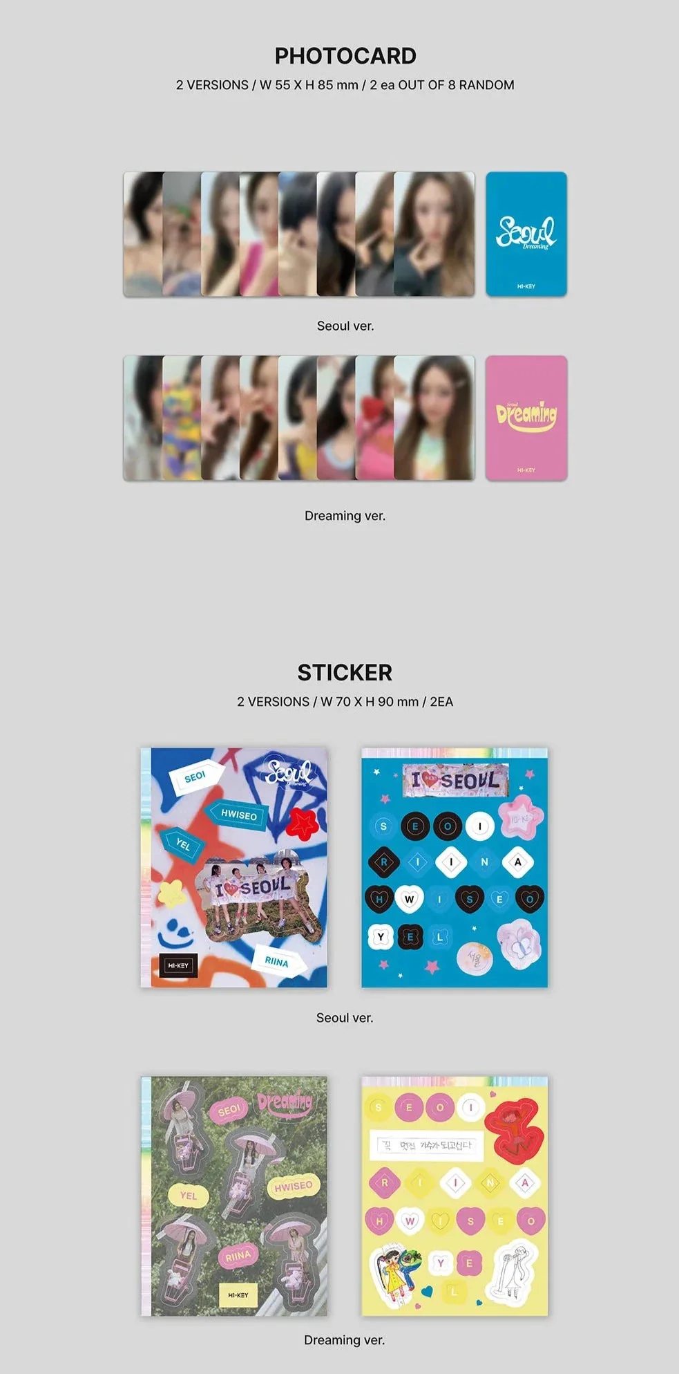 H1-KEY - SEOUL DREAMING (POCA ALBUM) - Image 4