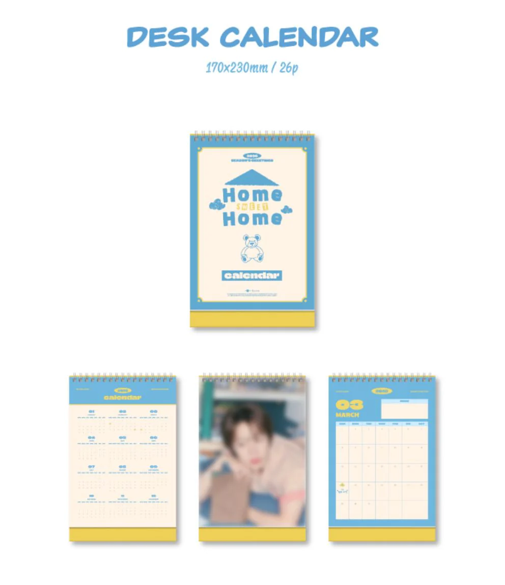 HA SUNG WOON - 2026 SEASON'S GREETINGS (HOME SWEET HOME) + Extra Photocard - Image 5