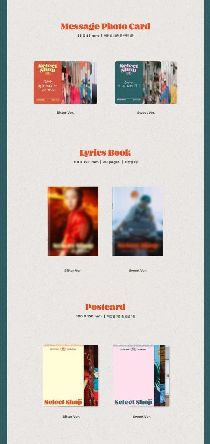 Ha SungWoon - Repackage 5th Mini [Select Shop] - Image 3