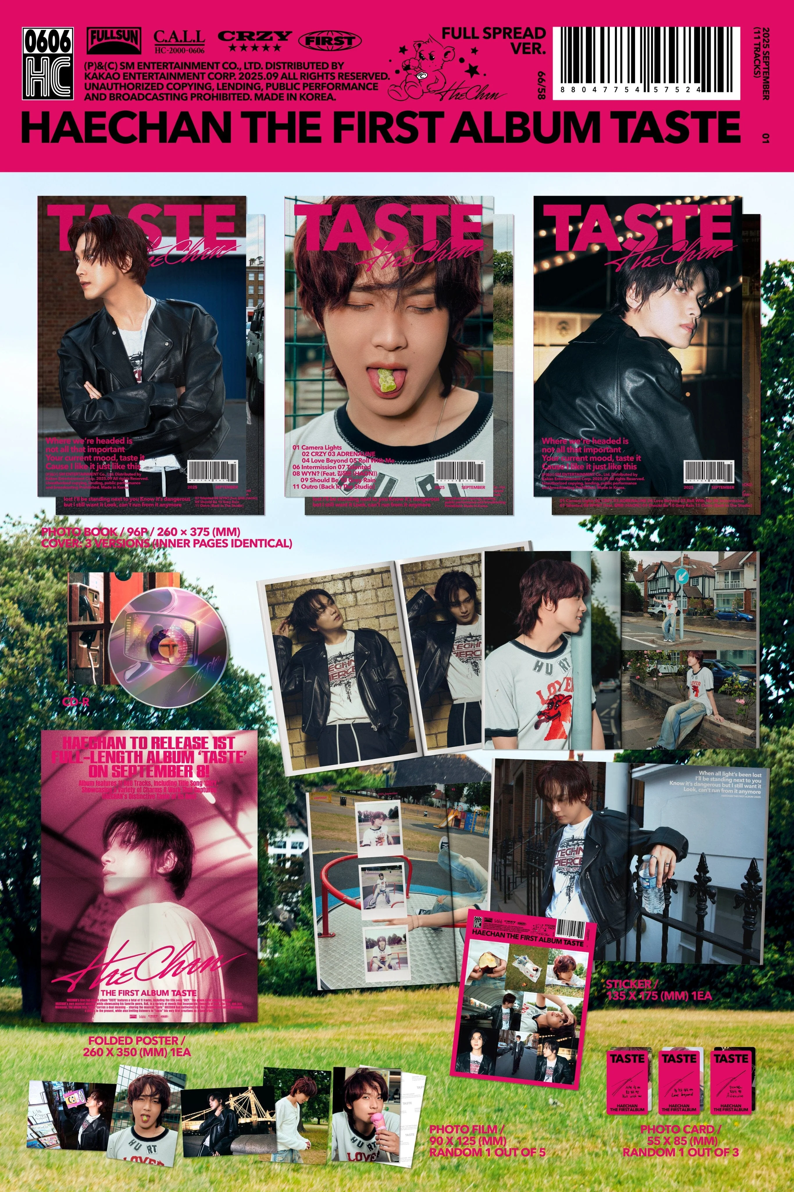 HAECHAN (NCT) - TASTE (FULL SPREAD VER.) - Image 2