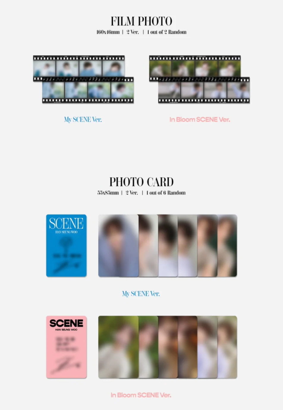 HAN SEUNG WOO - SCENE (1ST SINGLE ALBUM) - Image 7