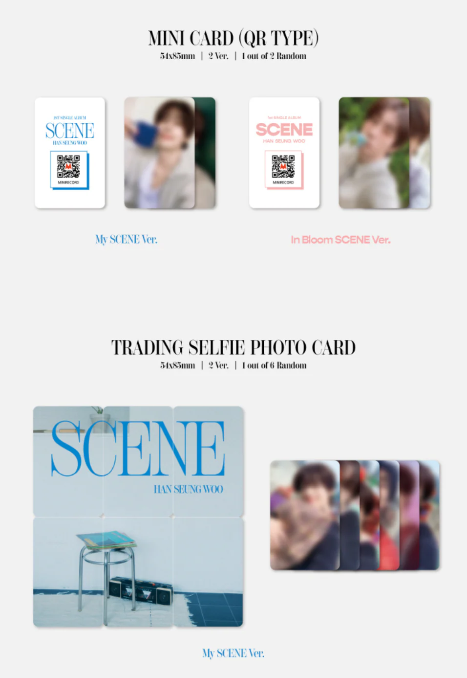 HAN SEUNG WOO - SCENE (1ST SINGLE ALBUM) PLATFORM VER. - Image 5