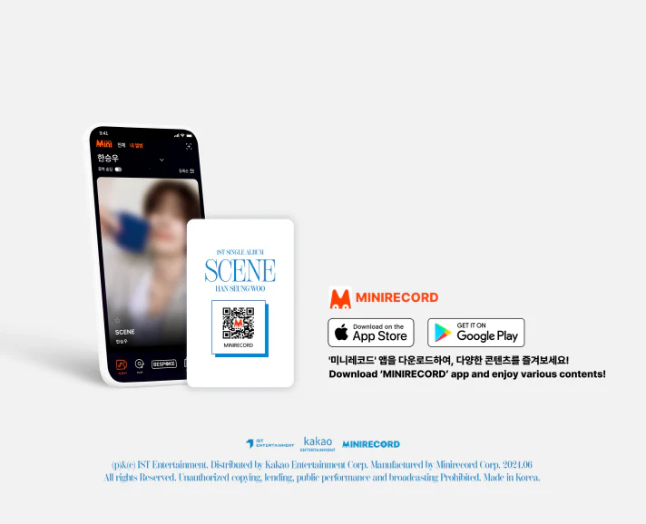 HAN SEUNG WOO - SCENE (1ST SINGLE ALBUM) PLATFORM VER. - Image 8