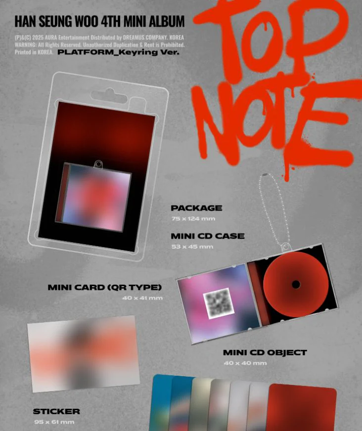 HAN SEUNG WOO - TOP NOTE (PLATFORM VER.) - Image 5