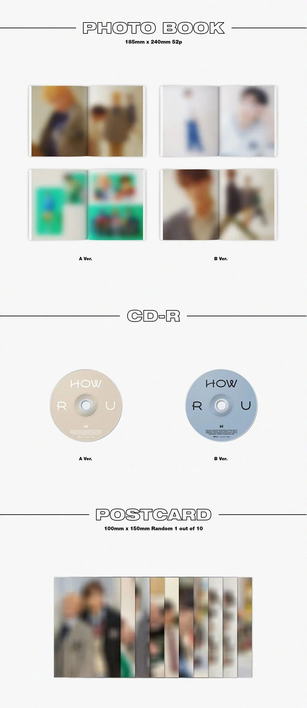 HAWW - HOW R U (1st Mini Album) - Image 3