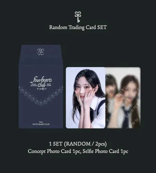 HEARTS2HEARTS - RANDOM TRADING CARD SET ('FOUR HEARTS CLUB' MD COLLECTION) - Image 3