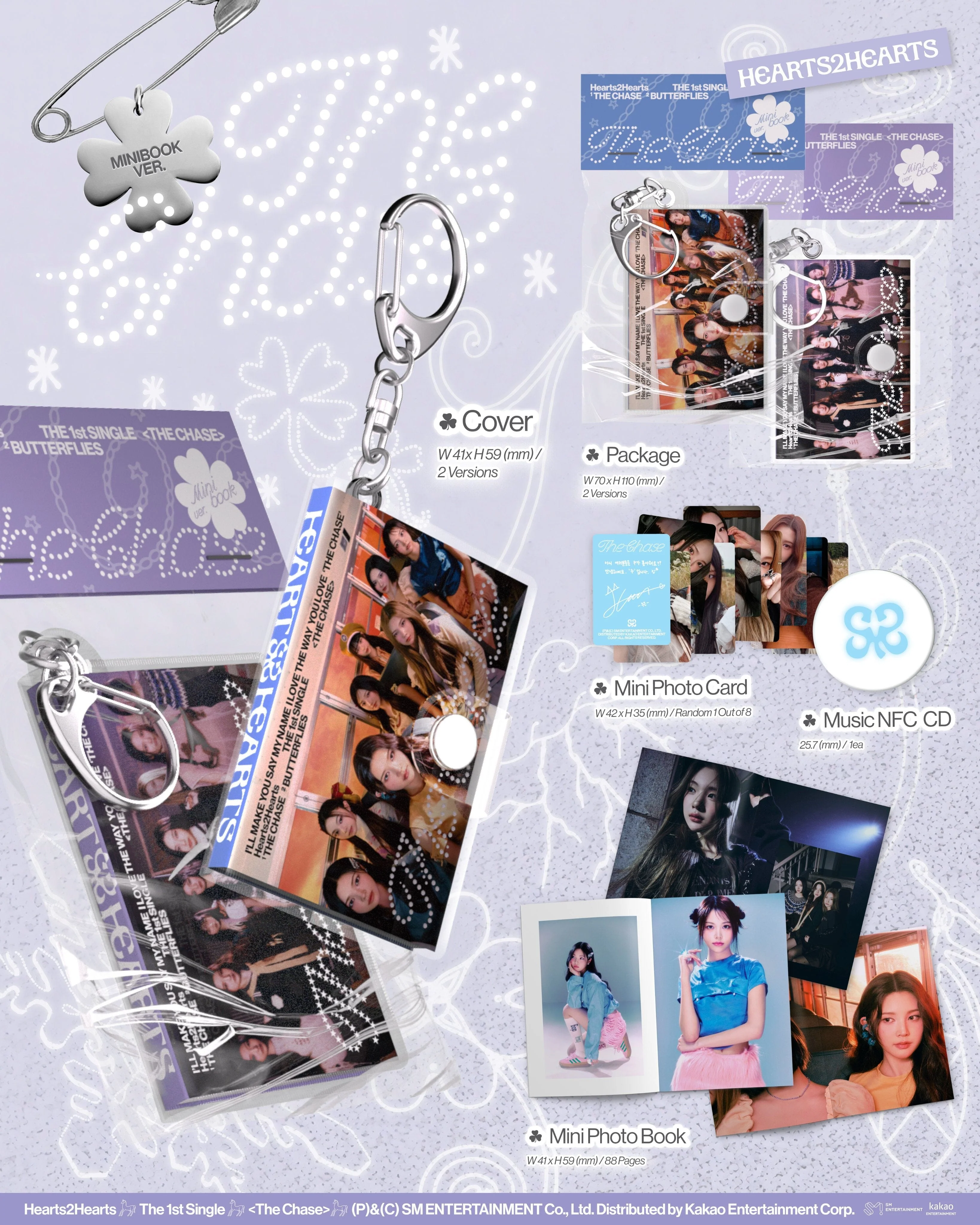HEARTS2HEARTS - THE CHASE (MINI BOOK VER.) (SMART ALBUM) - Image 2