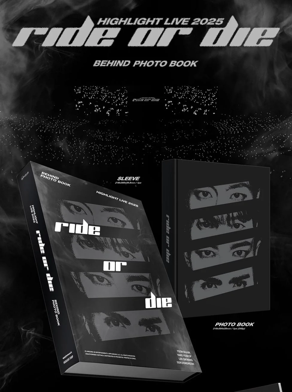 HIGHLIGHT - HIGHLIGHT LIVE 2025 (RIDE OR DIE) BEHIND PHOTO BOOK - Image 2