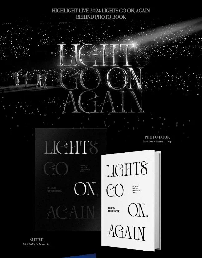 HIGHLIGHT - LIVE 2024 'LIGHTS GO ON, AGAIN' (BEHIND PHOTO BOOK) - Image 2
